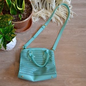 Charming Charlie Teal Crossbody Bag